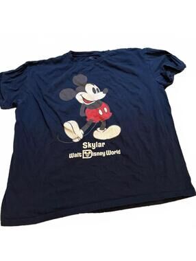 Disney Mens Large Walt Disney World Mickey Mouse T-Shirt